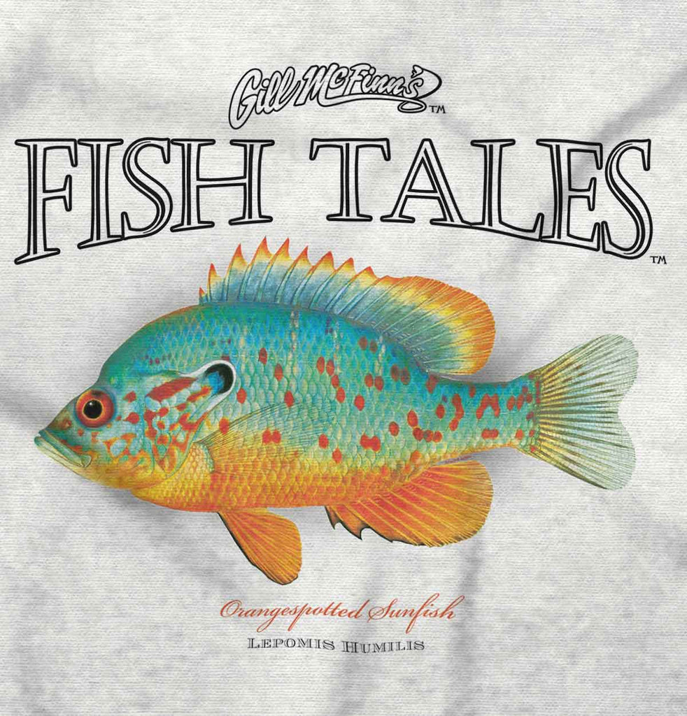 Orangespotted Sunfish Infant Toddler T Shirt-Direct To Garment Print-Brisco Baby