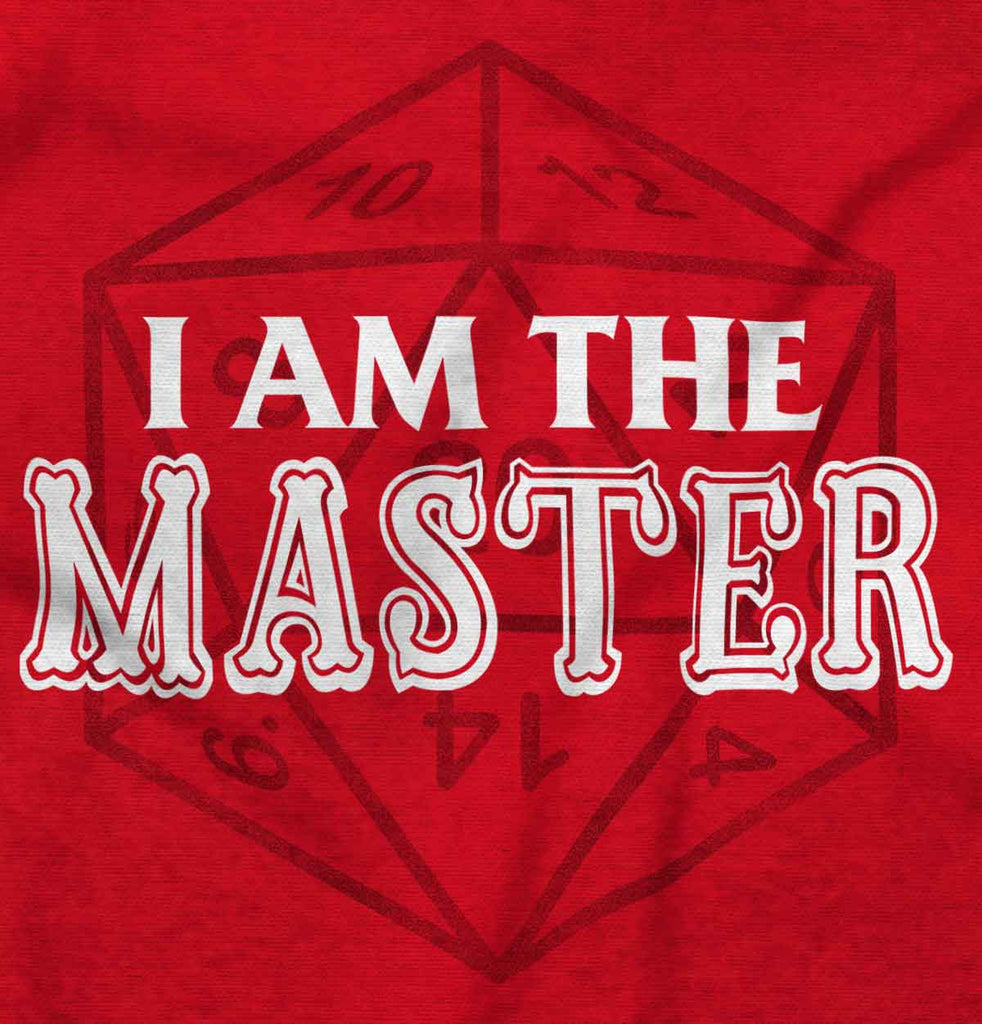 I Am The Master Dungeons Gamer Toddler Pullover Hoodie-Direct To Garment Print-Brisco Baby