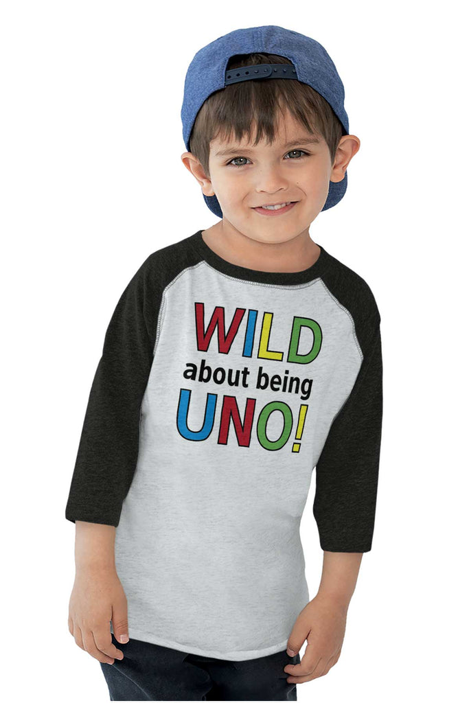 Uno Toddler Baseball-Direct To Garment Print-Brisco Baby