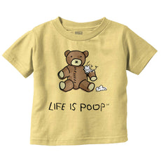 Ripped Teddy Bear Infant Toddler T Shirt-Direct To Garment Print-Brisco Baby