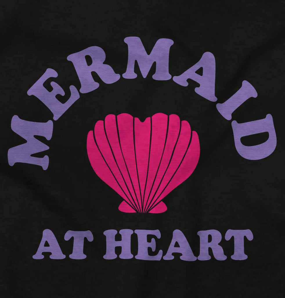 Mermaid At Heart Infant Toddler T Shirt-Direct To Garment Print-Brisco Baby