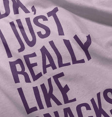 Really Like Snacks Infant Toddler T Shirt-Direct To Garment Print-Brisco Baby