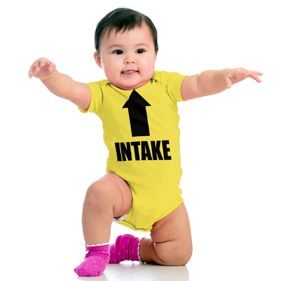 Intake Romper Bodysuit-Direct To Garment Print-Brisco Baby