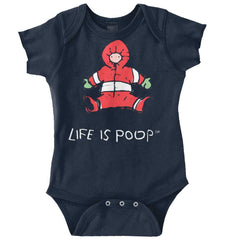 Winter Jacket Romper Bodysuit-Direct To Garment Print-Brisco Baby