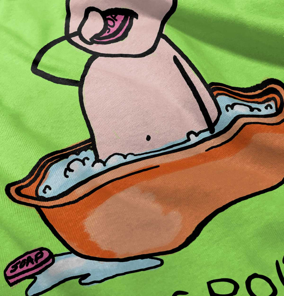 Eating Soap Infant Toddler T Shirt-Direct To Garment Print-Brisco Baby