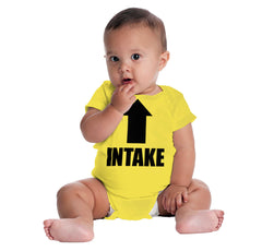 Intake Romper Bodysuit-Direct To Garment Print-Brisco Baby