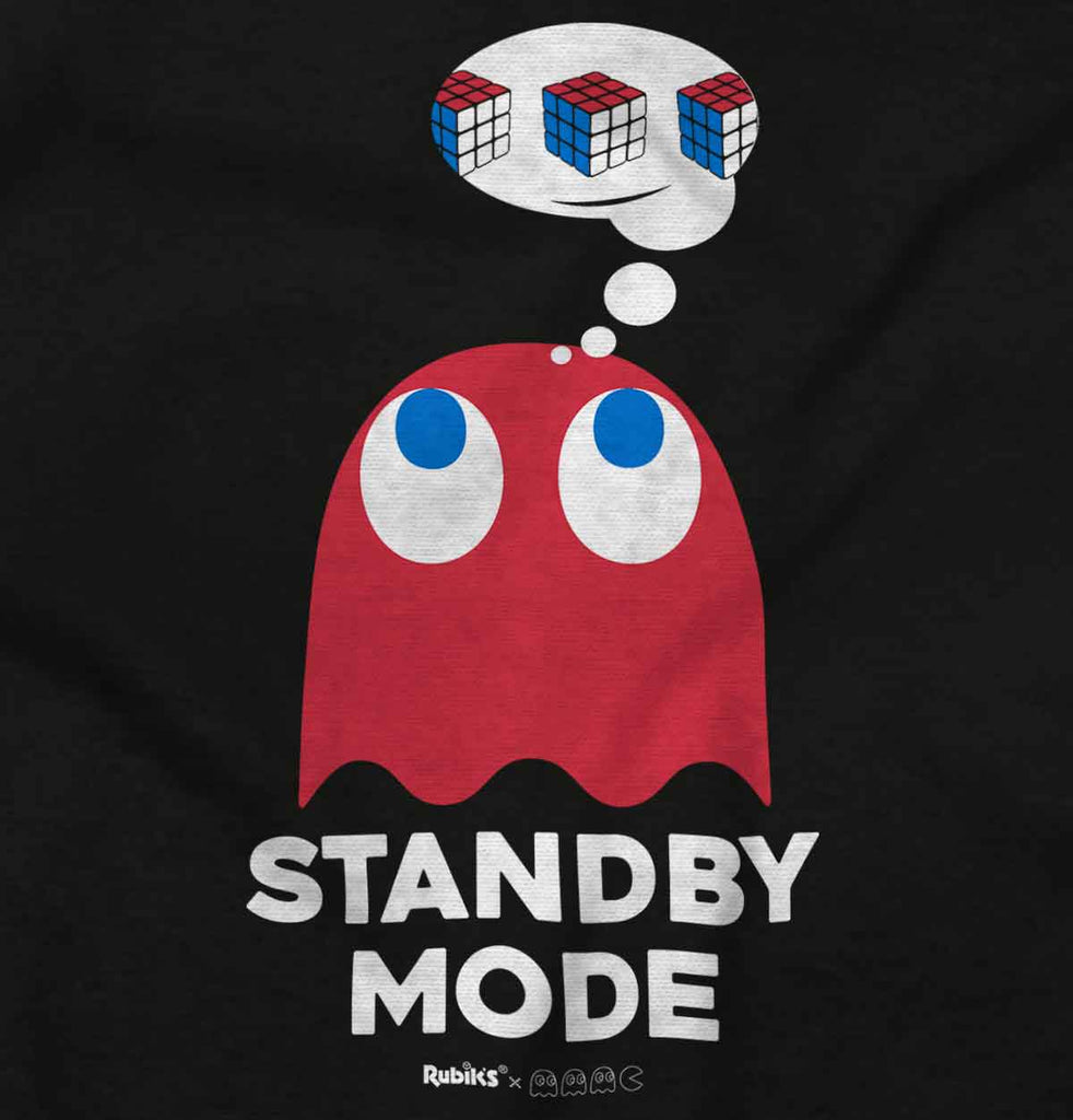 Standby Mode Toddler Ruffled Trim T-Shirt-Direct To Garment Print-Brisco Baby