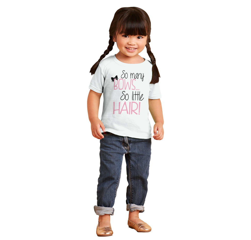 So Little Hair Infant Toddler T Shirt-Direct To Garment Print-Brisco Baby