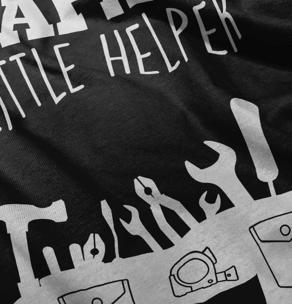 Papa's Little Helper Romper Bodysuit-Direct To Garment Print-Brisco Baby