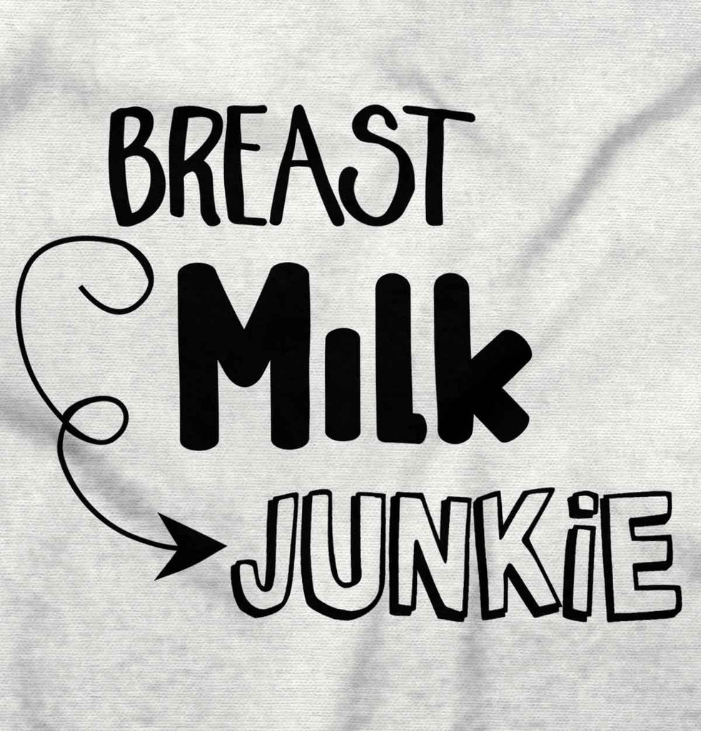 Milk Junkie Romper Bodysuit-Direct To Garment Print-Brisco Baby