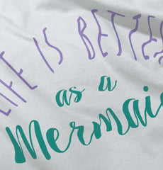 Mermaid Life Infant Toddler T Shirt-Direct To Garment Print-Brisco Baby