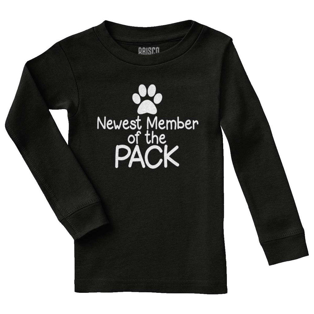 Member of the Pack Solid Baby Pajama Top-Direct To Garment Print-Brisco Baby