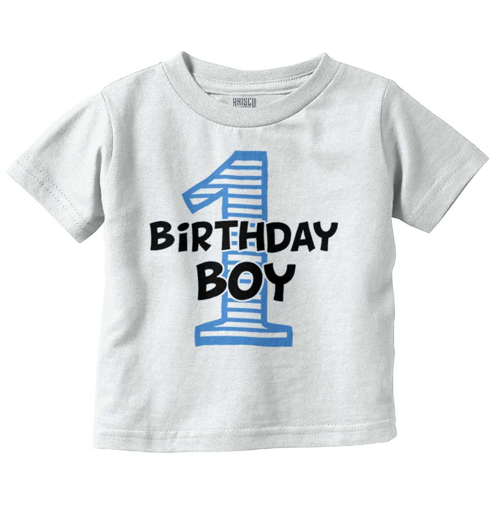 Birthday Boy Infant Toddler T Shirt-Direct To Garment Print-Brisco Baby