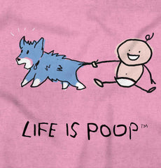 Dog Tail Infant Toddler T Shirt-Direct To Garment Print-Brisco Baby