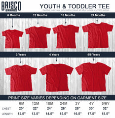 Retro Vintage Infant Toddler T Shirt-Direct To Garment Print-Brisco Baby