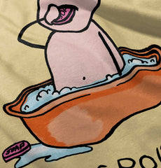 Eating Soap Romper-Direct To Garment Print-Brisco Baby