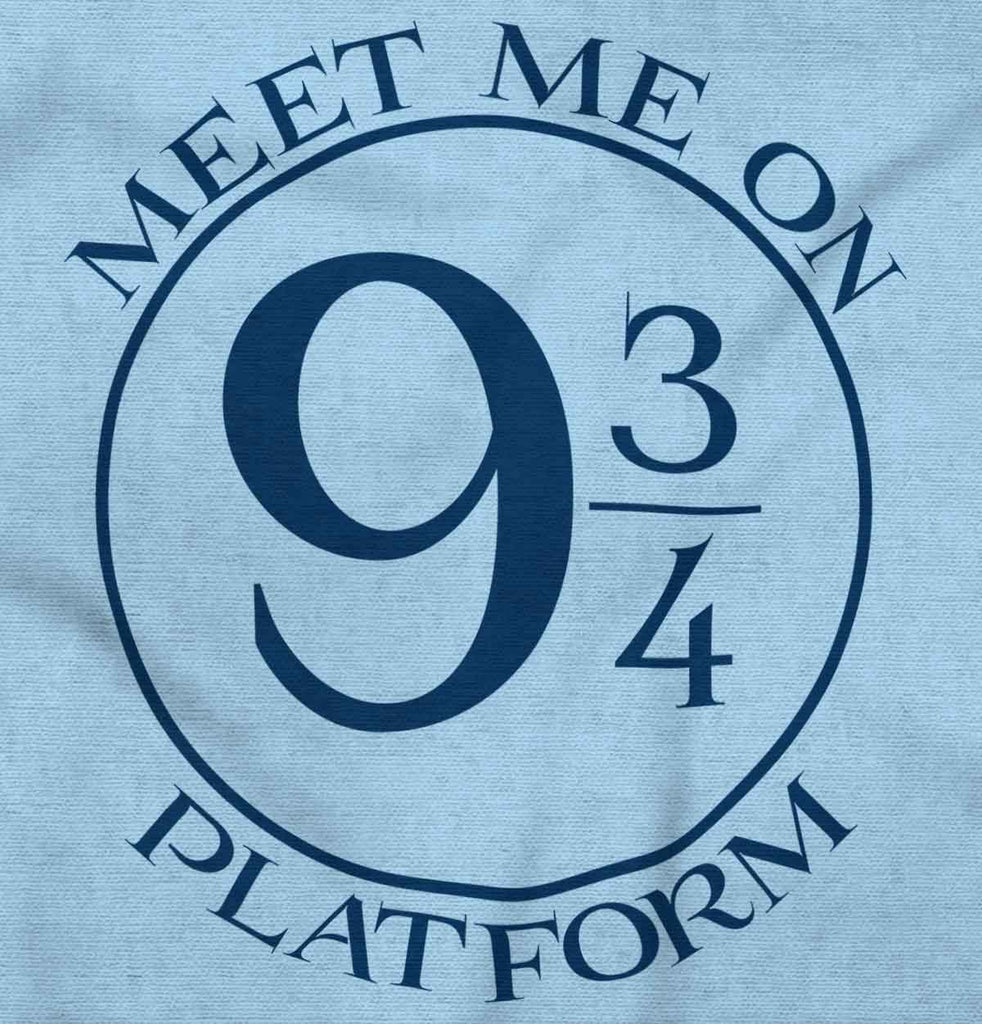 Meet Platform 9 3/4 Infant Baby Bib-Direct To Garment Print-Brisco Baby