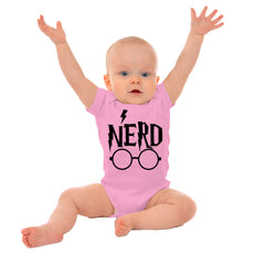 Nerd Harry Potter Romper Bodysuit-Direct To Garment Print-Brisco Baby