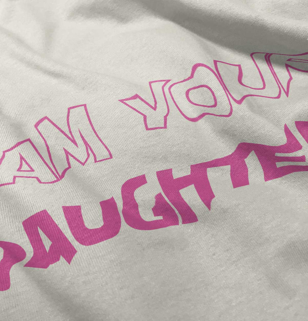 I Am Your Daughter Baby Striped Skirt Dress-Direct To Garment Print-Brisco Baby