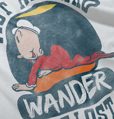 Sweet Pea Wander Toddler Football Jersey Tee-Direct To Garment Print-Brisco Baby