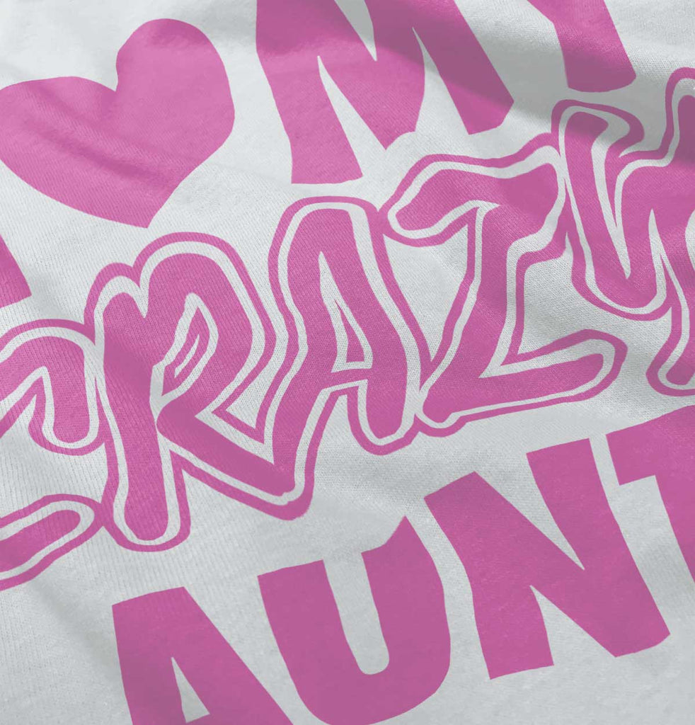 Crazy Aunt Toddler Ruffle Bottom Tee-Direct To Garment Print-Brisco Baby