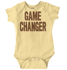 Game Changer Romper Bodysuit-Direct To Garment Print-Brisco Baby