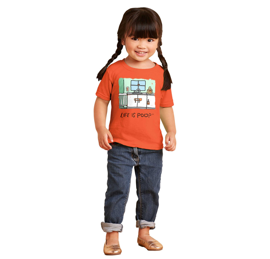 Safety Locks Infant Toddler T Shirt-Direct To Garment Print-Brisco Baby