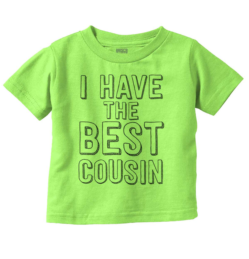 Best Cousin Infant Toddler T Shirt-Direct To Garment Print-Brisco Baby