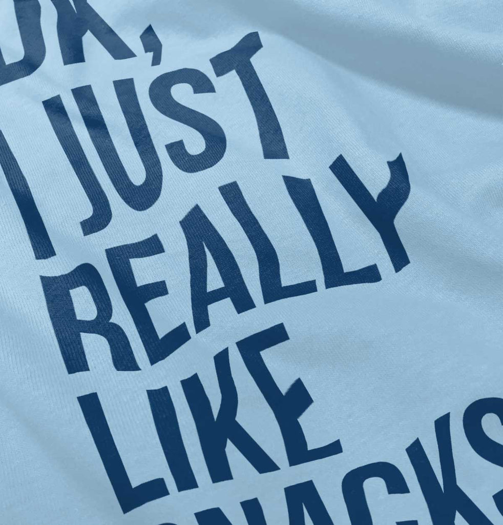 Really Like Snacks Romper Bodysuit-Direct To Garment Print-Brisco Baby