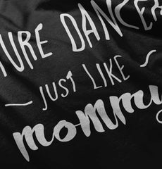 Future Dancer Infant Baby Bib-Direct To Garment Print-Brisco Baby