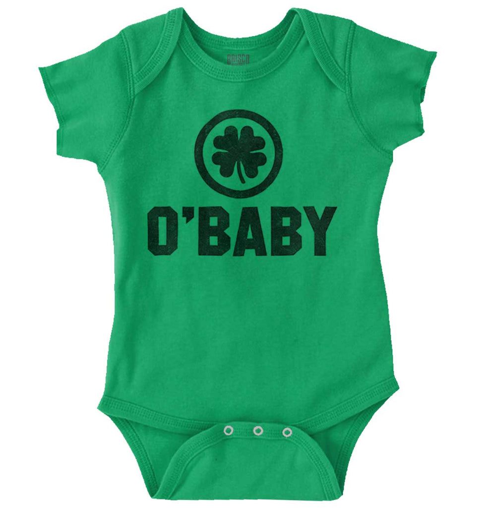 O'Baby Romper Bodysuit-Direct To Garment Print-Brisco Baby