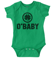 O'Baby Romper Bodysuit-Direct To Garment Print-Brisco Baby