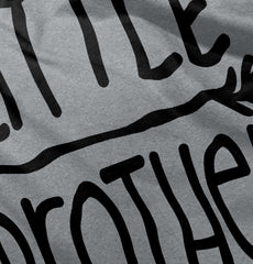Little Brother Infant Toddler T Shirt-Direct To Garment Print-Brisco Baby