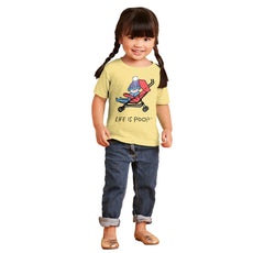 Winter Stroller Infant Toddler T Shirt-Direct To Garment Print-Brisco Baby