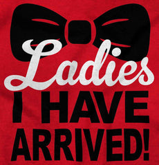 Ladies Bow Tie Romper Bodysuit-Direct To Garment Print-Brisco Baby