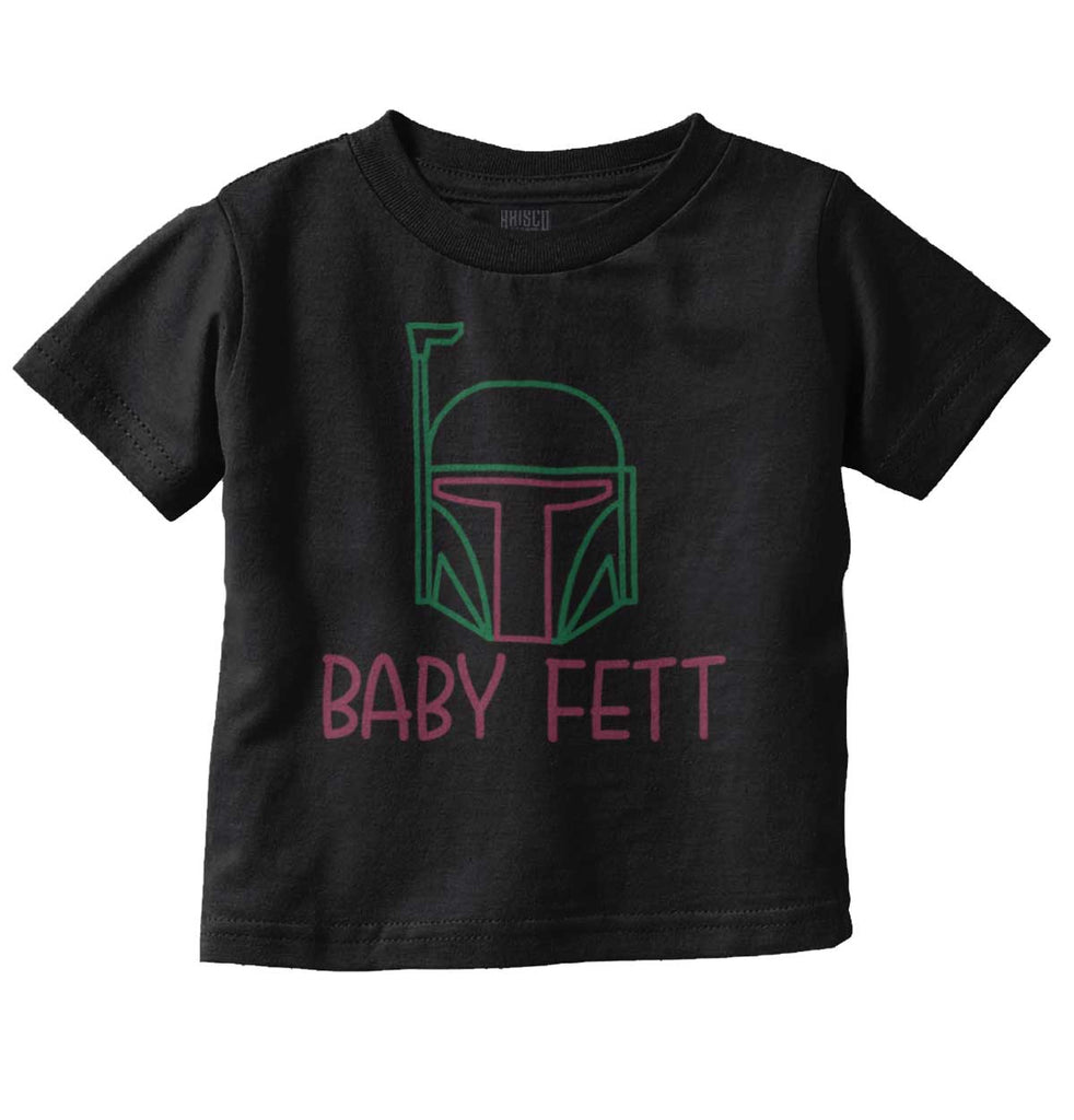 Baby Fett Infant Toddler T Shirt-Direct To Garment Print-Brisco Baby