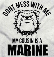 Marine Cousin Romper Bodysuit-Direct To Garment Print-Brisco Baby