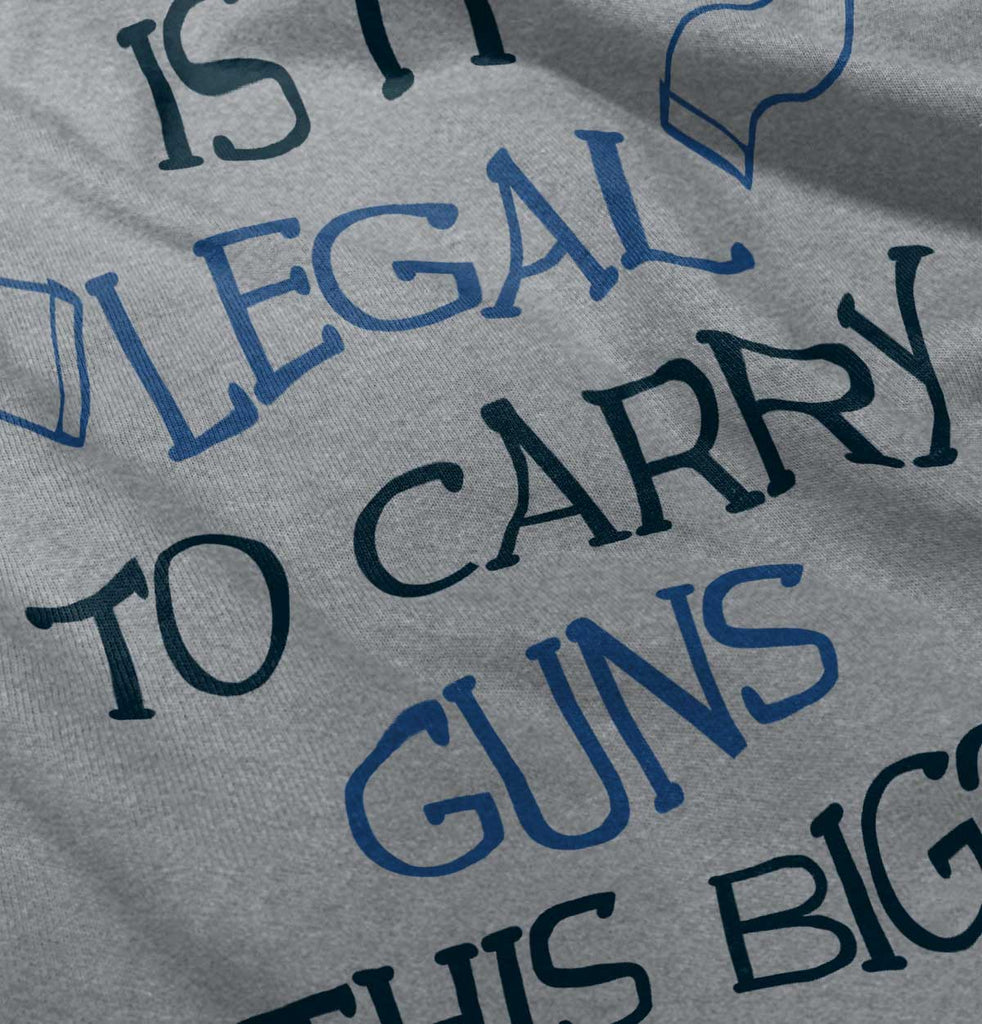 Is It Legal Football Romper Bodysuit-Direct To Garment Print-Brisco Baby