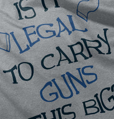 Is It Legal Football Romper Bodysuit-Direct To Garment Print-Brisco Baby