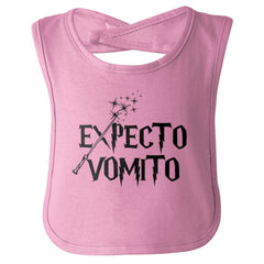 Expecto Vomito Infant Baby Bib-Direct To Garment Print-Brisco Baby