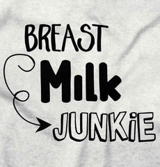 Milk Junkie Infant Toddler T Shirt-Direct To Garment Print-Brisco Baby