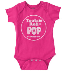 Tootsie Pop Romper Bodysuit-Direct To Garment Print-Brisco Baby