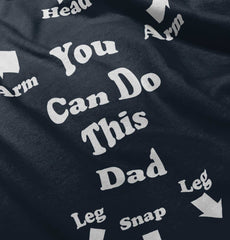 You Can Do This Infant Toddler T Shirt-Direct To Garment Print-Brisco Baby