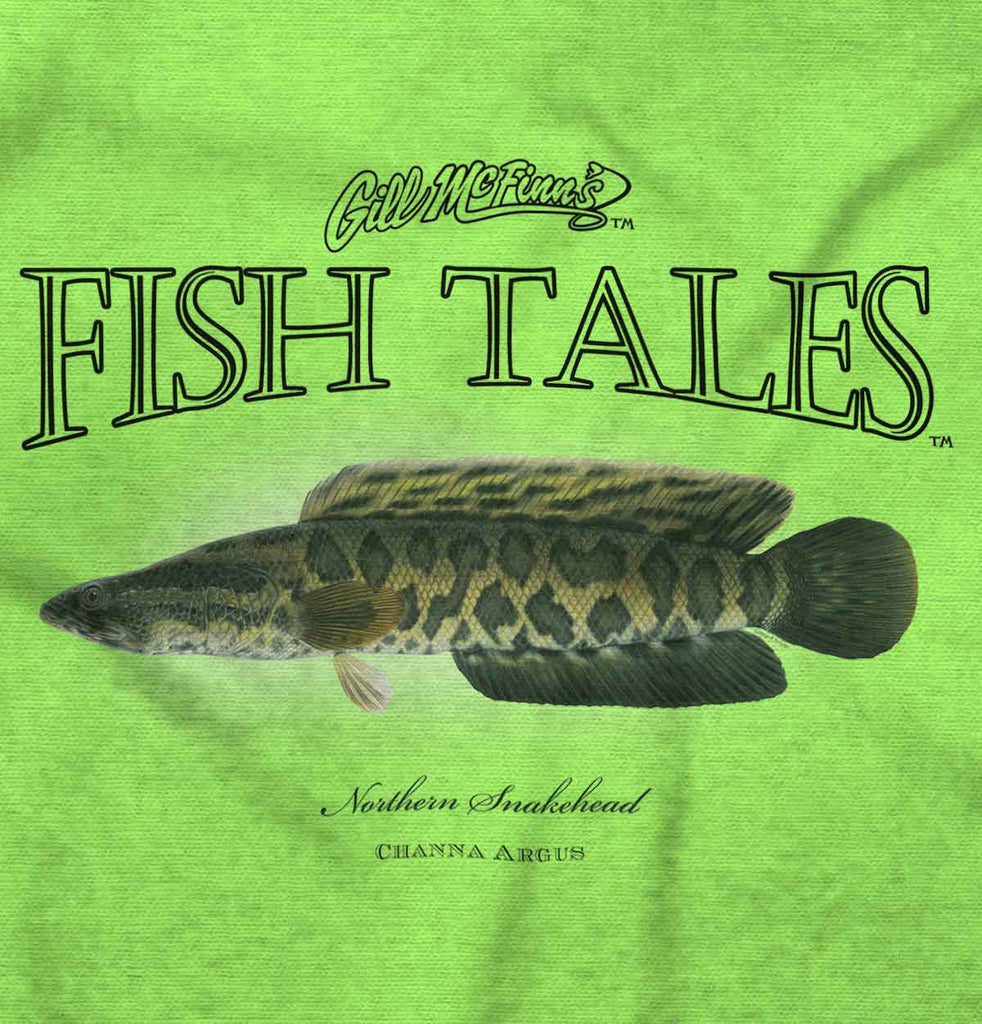Northern Snakehead Infant Toddler T Shirt-Direct To Garment Print-Brisco Baby