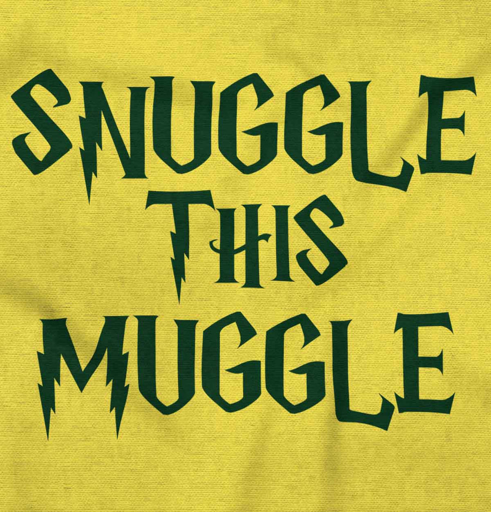 Snuggle This Muggle Romper Bodysuit-Direct To Garment Print-Brisco Baby