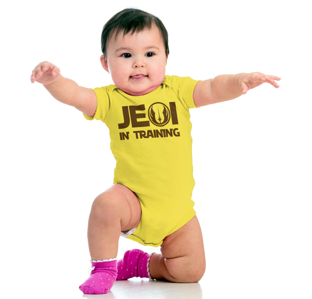 Jedi Master Romper Bodysuit-Direct To Garment Print-Brisco Baby