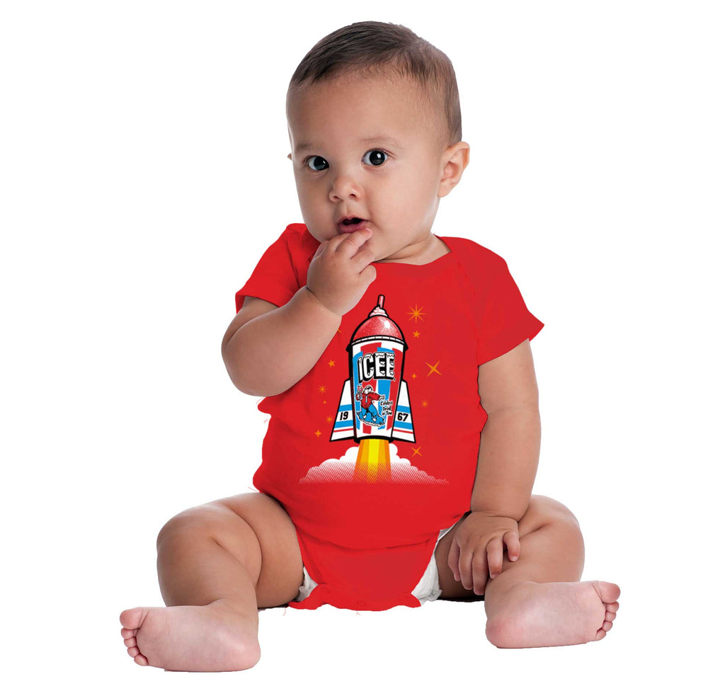 Rocket Icee Romper Bodysuit-Direct To Garment Print-Brisco Baby