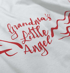 Grandma's Little Angel Infant Toddler T Shirt-Direct To Garment Print-Brisco Baby