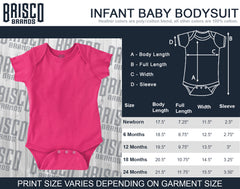 My Big Sis Rocks Romper Bodysuit-Direct To Garment Print-Brisco Baby