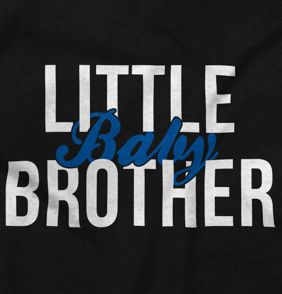 Little Baby Brother Romper Bodysuit-Direct To Garment Print-Brisco Baby